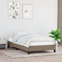 Lovos rėmas be čiužinio, taupe, 90x190 cm, audinys