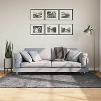 Kilimas HUARTE, antracito, 140x200 cm, trumpi šereliai