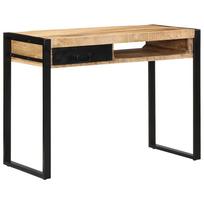 Rašomasis stalas 100x50x75 cm Masyvus neapdorotas medis Mango
