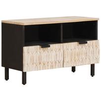 Televizoriaus spintelė Baltos skalbimo apdaila 70 x 33 x 46 cm