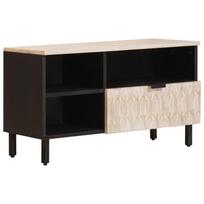 Televizoriaus spintelė Baltos skalbimo apdaila 80 x 33 x 46 cm
