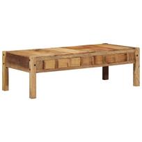 Kavos staliukas Ruda 110 x 54 x 35 cm Kietas atkurtas medis