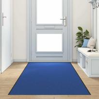 Durų kilimėlis Mėlyna ir juoda 120 x 350 cm Poliamidas ir PVC