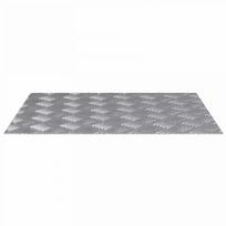 Laiptų danga Stačiakampio 4 pcs Sidabro 60 x 50 cm Aliuminis