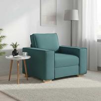 Sofa-kėdė, tamsiai žalia, 100x78x84 cm, audinys