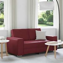 Sofa Vyno raudona 160 x 80 x 84 cm audinys