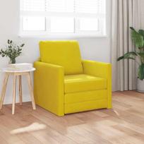 Sofa lova 60cm Tamsiai geltona Aksomas