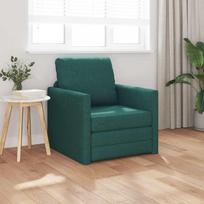 Sofa lova 60cm Tamsiai žalia audinys