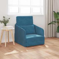 Sofa lova Mėlyna 65 x 80 x 83 cm Aksomas