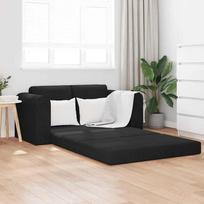 Sofa lova 60cm Juoda Aksomas