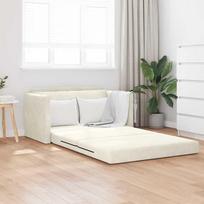 Sofa lova 110cm Kreminė Aksomas