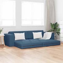 Sofa lova 200cm Jūrinė mėlyna audinys