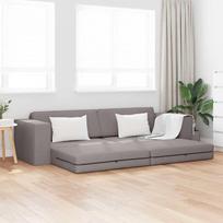 Sofa lova 200cm Taupe audinys