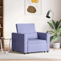 Ištraukiamas sofa-lova vienvietis Džinsinė mėlyna audinys