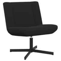 Sukamasis krėslas Juoda 63 x 75 x 76 cm Avikailis
