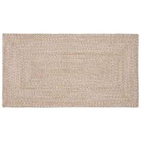 Zoninės kiliminės dangos Natūrali ir Balta 80 x 150 cm Džiutas
