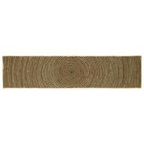 Kilimas Natūrali ir juoda 60 x 250 cm Džiutas
