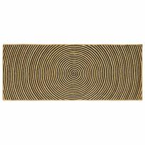 Kilimas Natūrali ir juoda 80 x 200 cm Džiutas