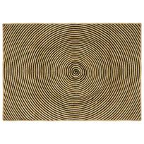 Kilimas Natūrali ir juoda 140 x 200 cm Džiutas