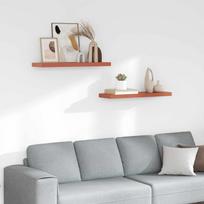 Sieninė lentyna 2 pcs Raudona 90 x 23,5 x 4 cm Apdirbta mediena