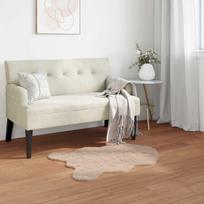 Dirbtinio triušio kailio kilimas Olite Taupe 80 x 120 cm