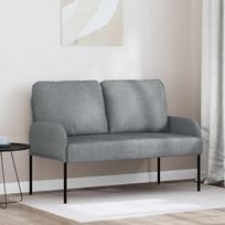 Sofos su pagalve 110cm Šviesiai pilka fanera