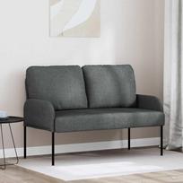 Sofos su pagalve 110cm Tamsiai pilka fanera