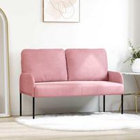Sofos su pagalve 110cm Rožinė fanera