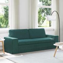 Sofa Tamsiai žalia 222 x 80 x 82 cm audinys