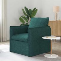 Sofa Tamsiai žalia 195 x 82 x 85 cm audinys