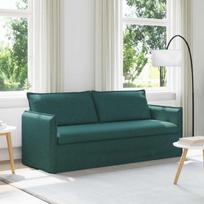 Sofa Tamsiai žalia 196 x 82 x 85 cm audinys