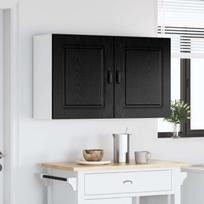 Virtuvės spintelė Kalmar 2 pcs Juodas ąžuolas 50 x 31 x 60 cm