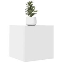 Sieninės televizoriaus spintelės, 4vnt., baltos, 30,5x30x30cm