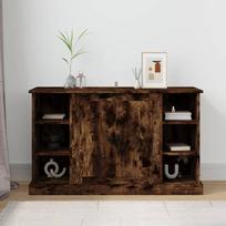 Šoninė spintelė, dūminio ąžuolo, 100x35,5x60cm, mediena