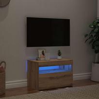 Televizoriaus spintelė su LED, artisano, 60x35x40cm, mediena