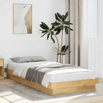 lovos rėmas be čiužinio 80x200 cm ąžuolo masyvo