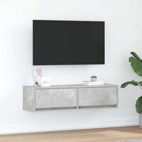 Televizoriaus spintelė Betono pilka 100 x 31 x 25.5 cm