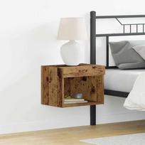 TV spintelių komplektas 2 pcs Senas medis 40 x 30 x 30 cm