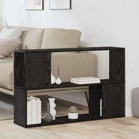 TV spintelių komplektas Juoda 100 x 24 x 63 cm Apdirbta mediena