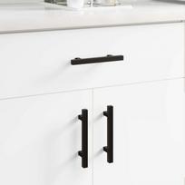 Spintelės rankena 420 pcs Juoda 150 x 12,3 x 35,2 mm