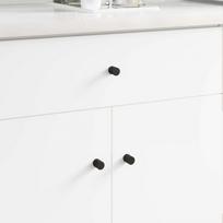 Spintų rankenėlės 968 pcs Juoda Geležis