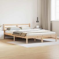 Lovos rėmas Ruda 225,5 x 145,5 x 69,5 cm Kietas pušies medis