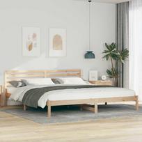 Lovos rėmas Ruda 180 x 220 cm Kietos pušies mediena