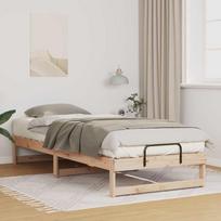 Lovos rėmas Ruda 80 x 220 cm Kietos pušies mediena