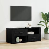 Televizoriaus spintelė Juodas ąžuolas 100 x 35 x 40 cm
