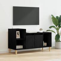 Televizoriaus spintelė Juodas ąžuolas 100 x 35 x 55 cm
