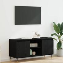 Televizoriaus spintelė Juodas ąžuolas 104 x 35 x 50 cm