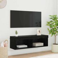TV sieninė spintelė Panama Juodas ąžuolas 100 x 30 x 30 cm
