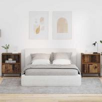 Šalia lovos spintelė 2 pcs Sena mediena 49 x 36 x 61 cm