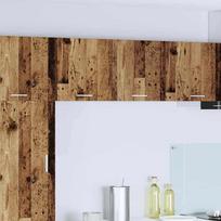 Pakabinama spintelė Senos medienos ir baltos 40 x 31 x 40 cm